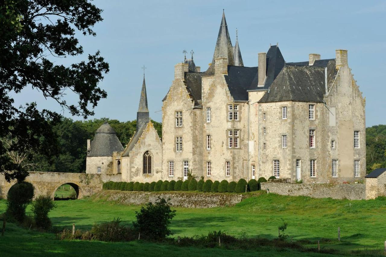 Chateau De Bourgon Montourtier Exterior foto